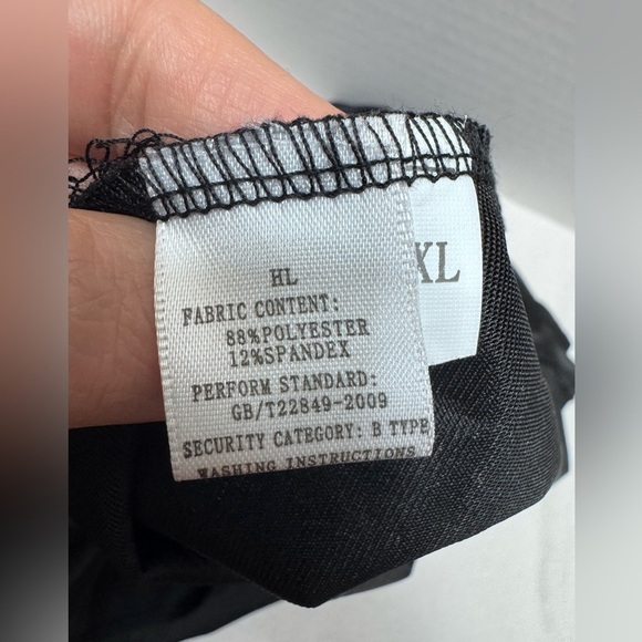 Black Ruched Halter Slip Dress - Picture 8 of 8